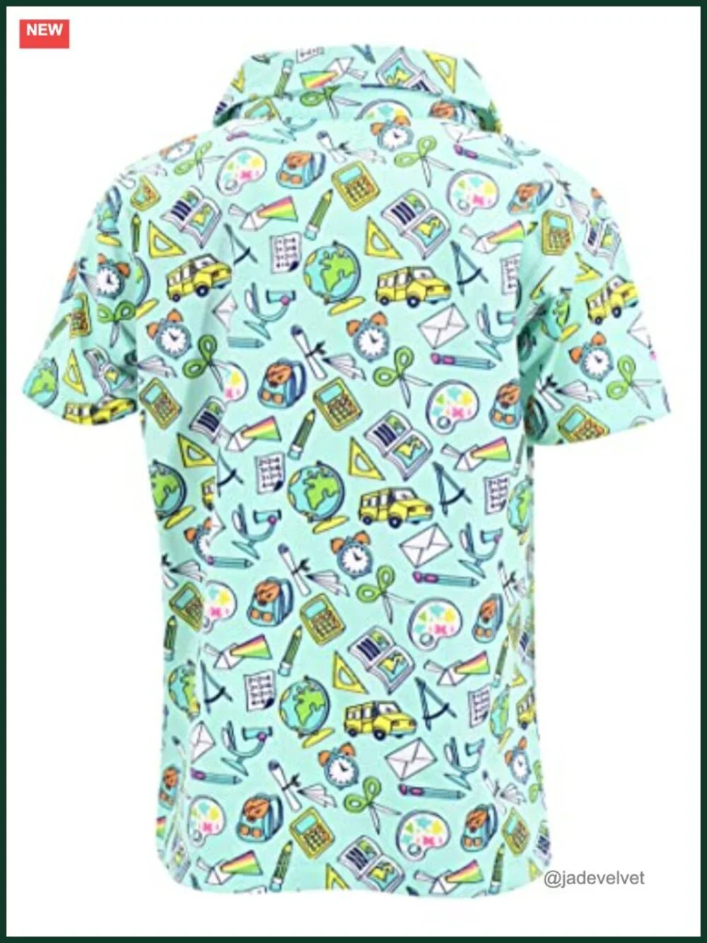 Boys Short Sleeve Polo Shirt - Toddler School Uniform Top